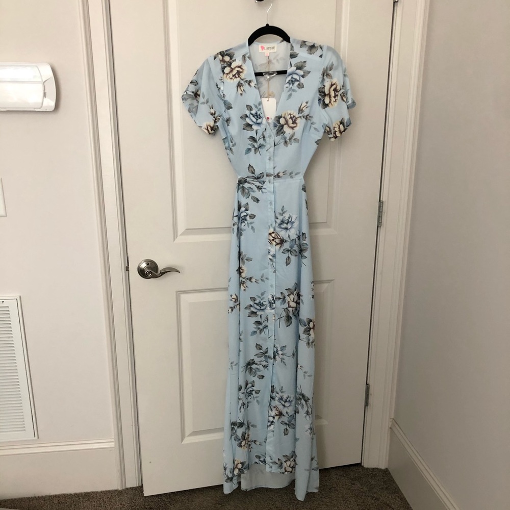 L’atiste Medium blue floral dress